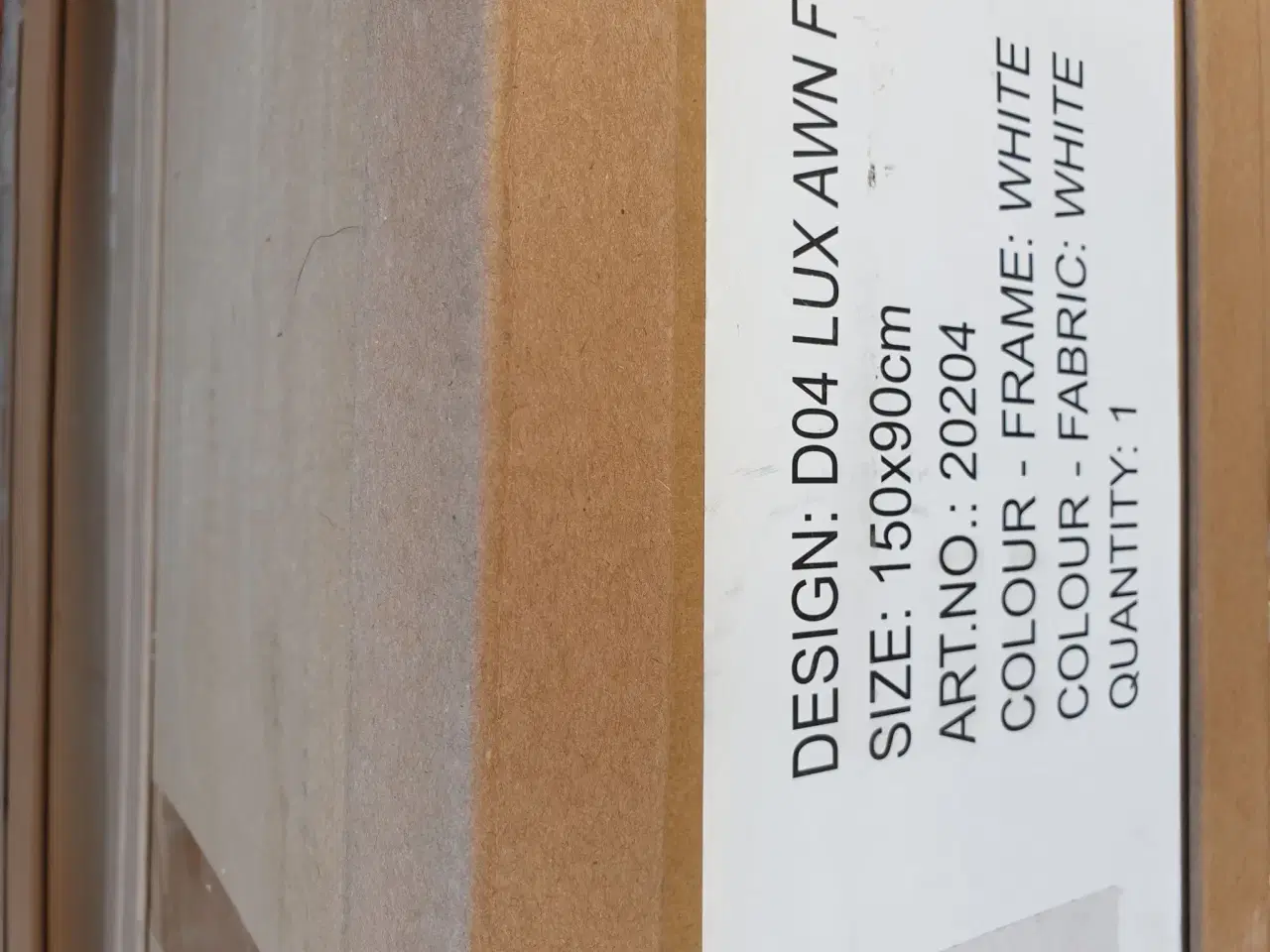 Billede 1 - Vindues markise