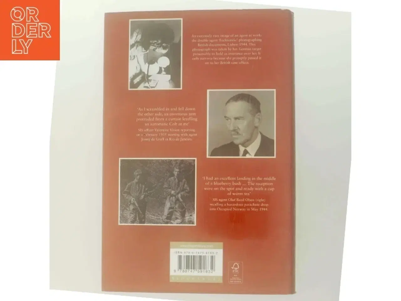 Billede 3 - MI6 : the history of the Secret Intelligence Service 1909-1949 af Keith Jeffery (Bog)