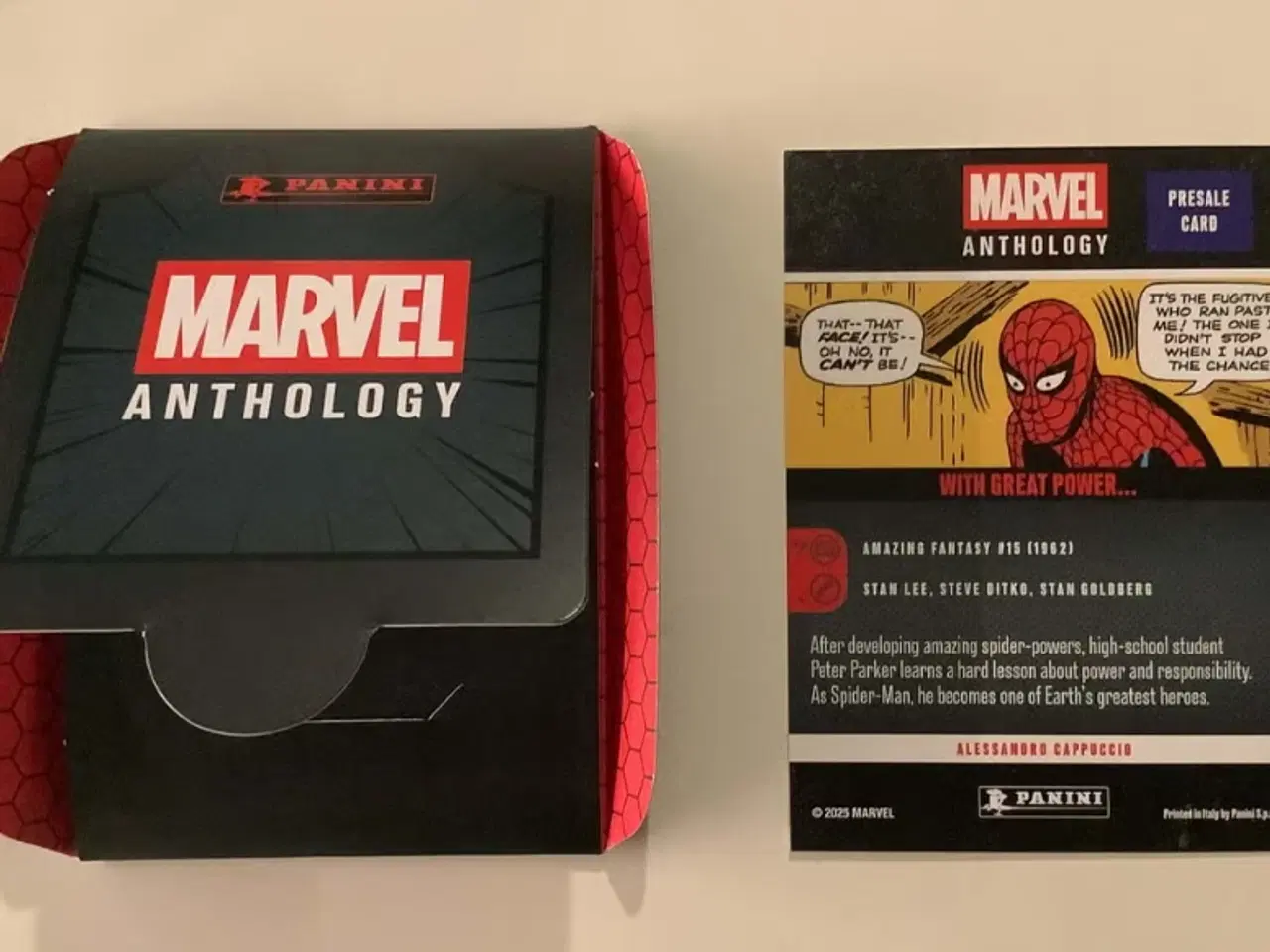 Billede 3 - Presale Promo Kort - Panini Marvel Anthology samle
