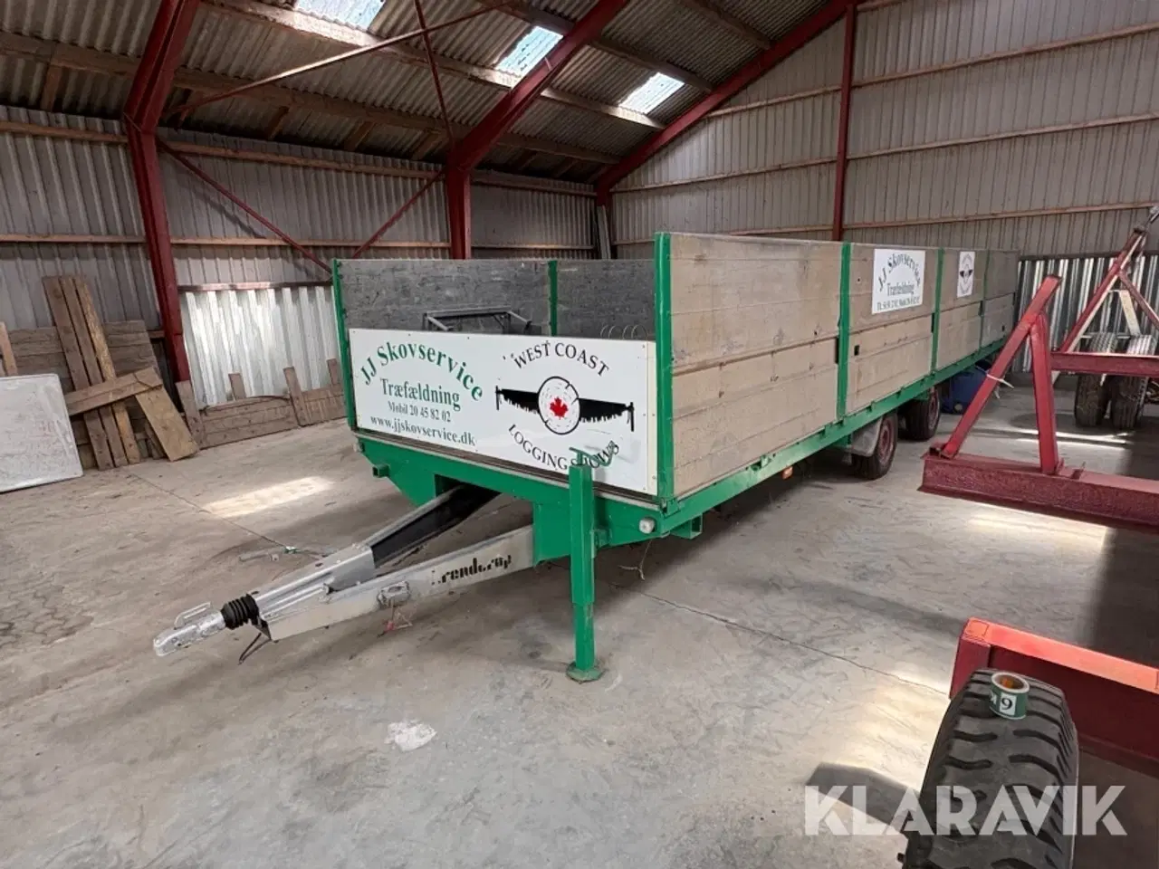 Billede 1 - Scenetrailer Brenderup 3505