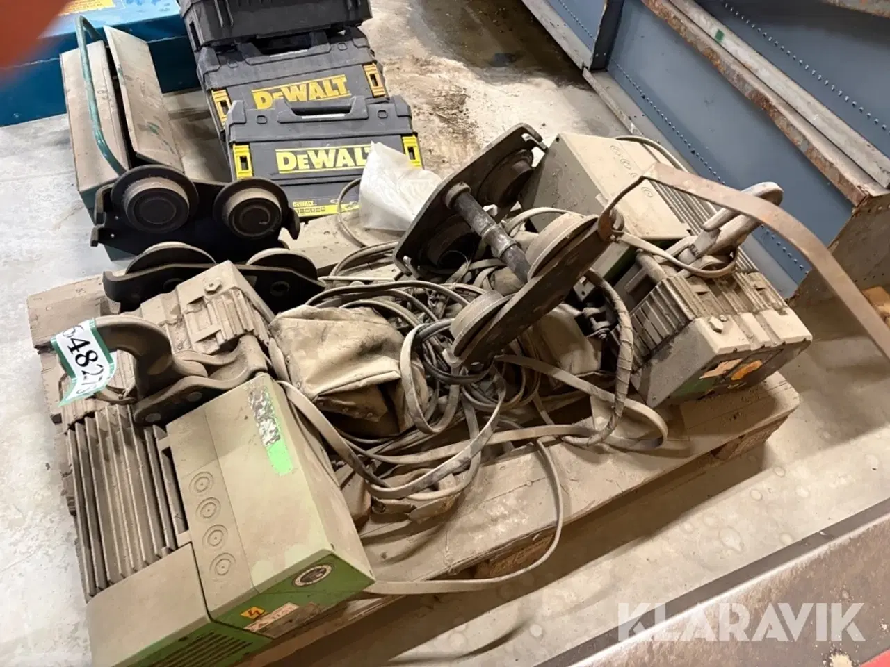 Billede 9 - Kæde taljer m. Løbekatte Stahl St20