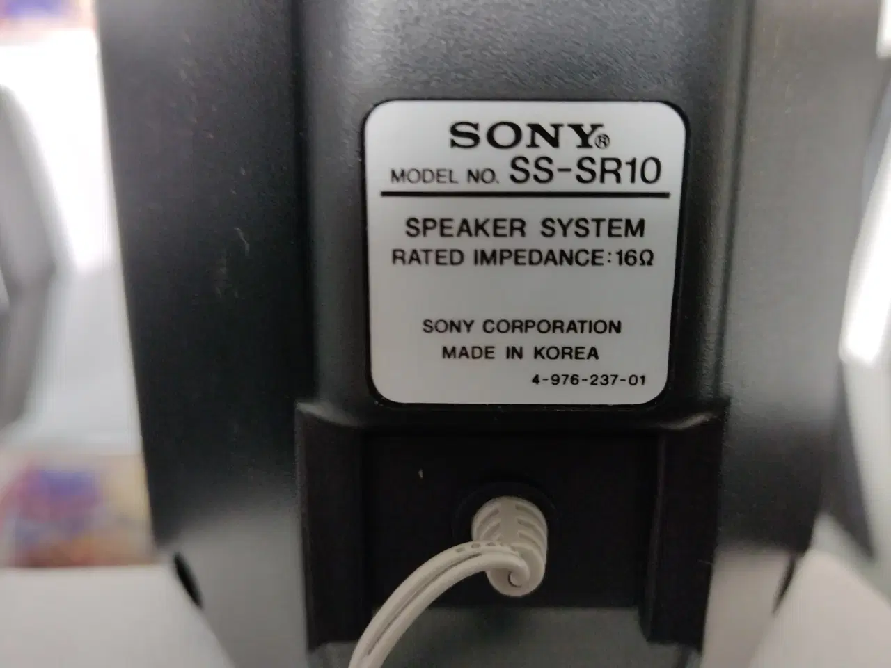 Billede 3 - Sony SS-SR10 højttalersæt