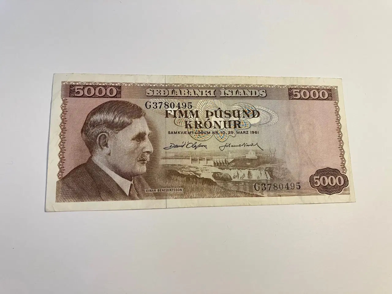 Billede 1 - 5000 Kronur Iceland