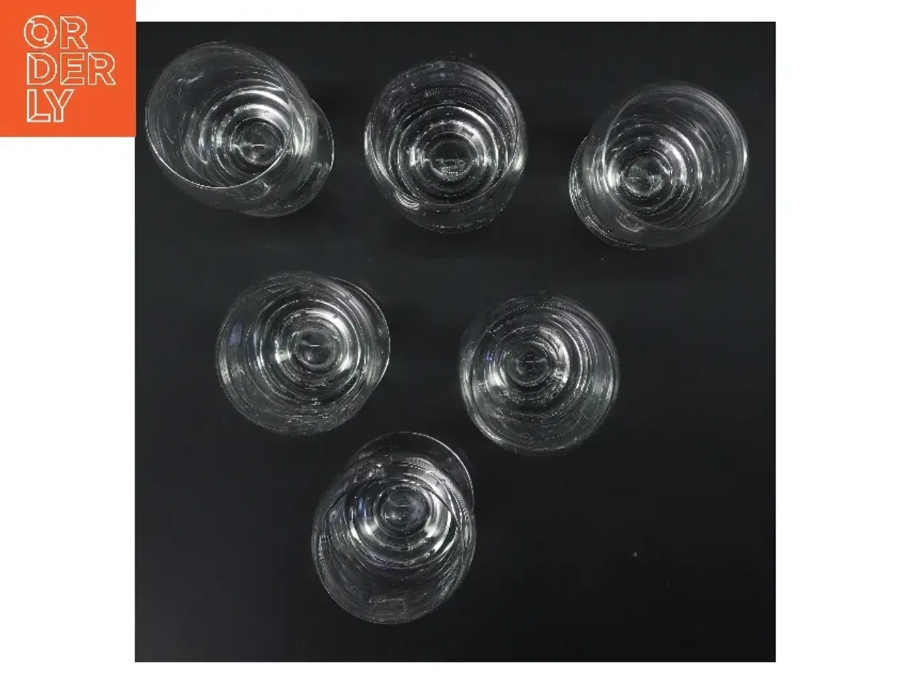 Billede 2 - Sæt af 6 glas fra Eb (str. 6 stk Ø 6,5 cm længde 18 cm)