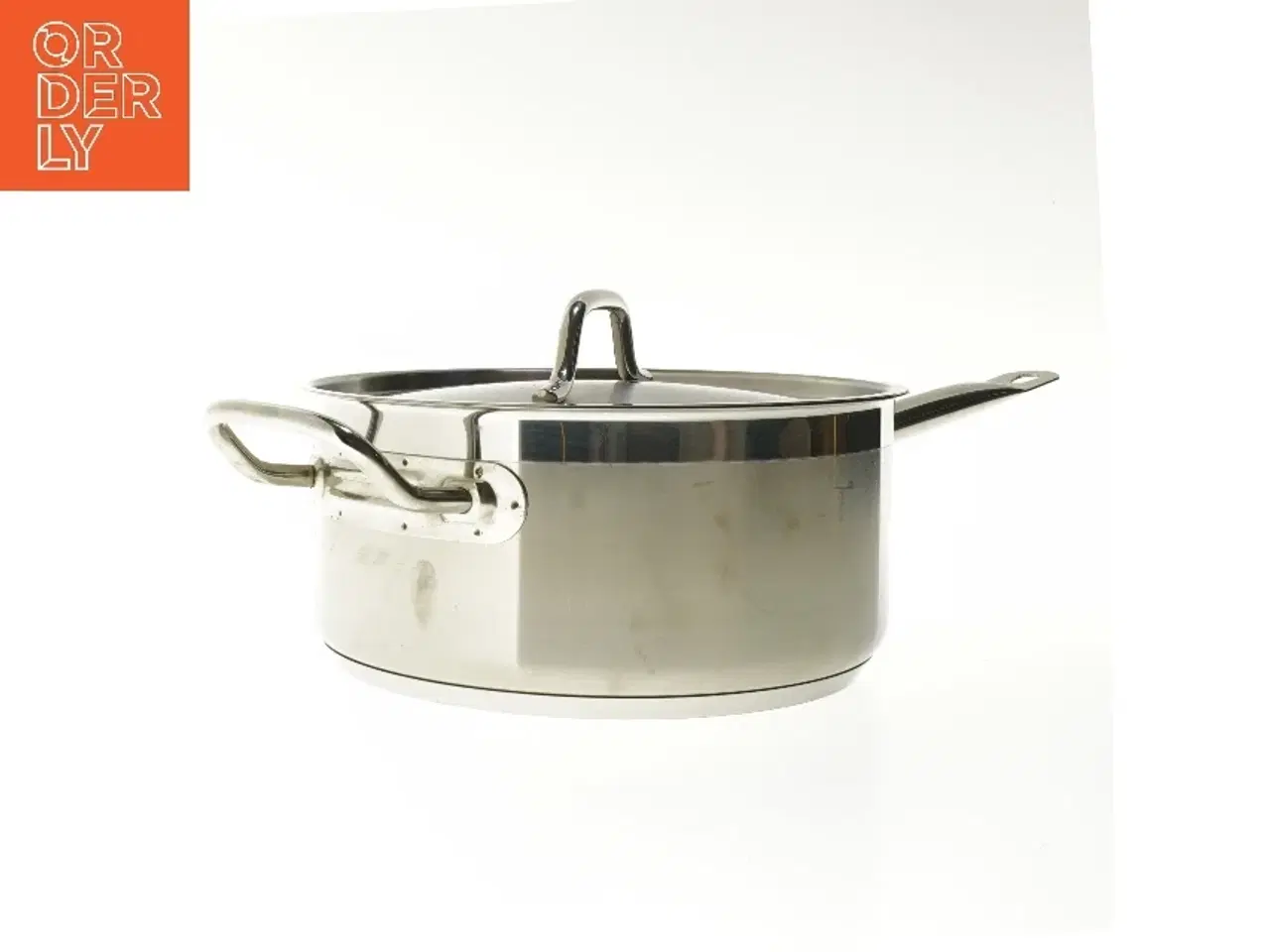 Billede 1 - Rustfri stålsaucegryde med låg fra Proff Line (str. Ø 25x12 cm)