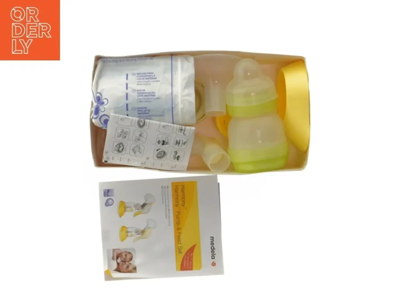 Billede 2 - Medela Harmony brystpumpe og fodersæt fra Medela