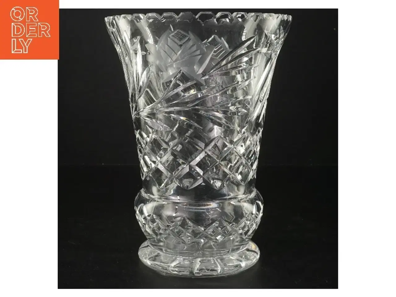 Billede 1 - Klassisk krystalvase (str. 23 cm)