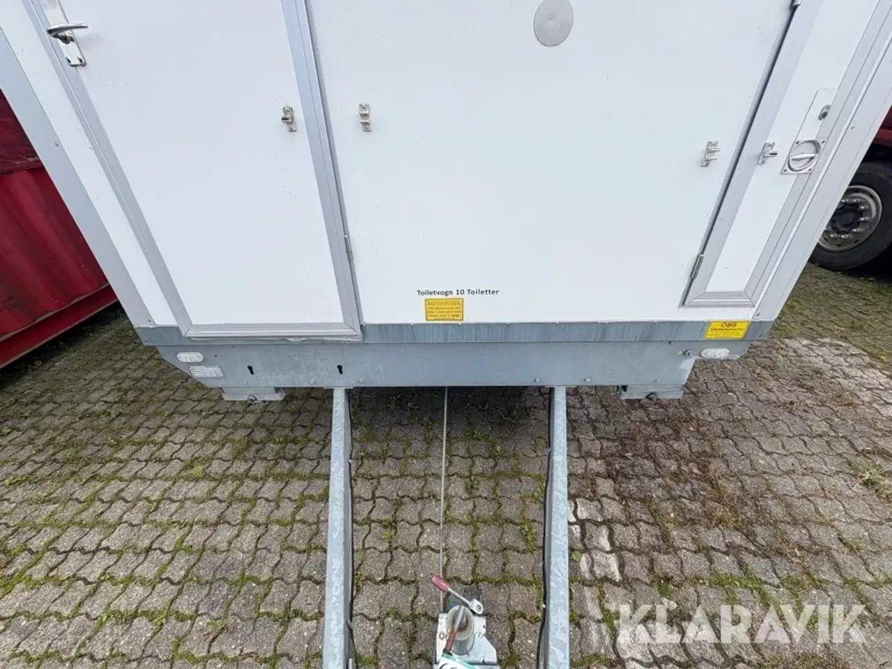 Billede 9 - Toilet trailer med 10 toilletter Eurowagon 2052-73