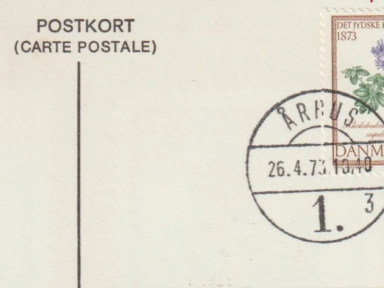 Billede 2 - Lot postkort-frimærker
