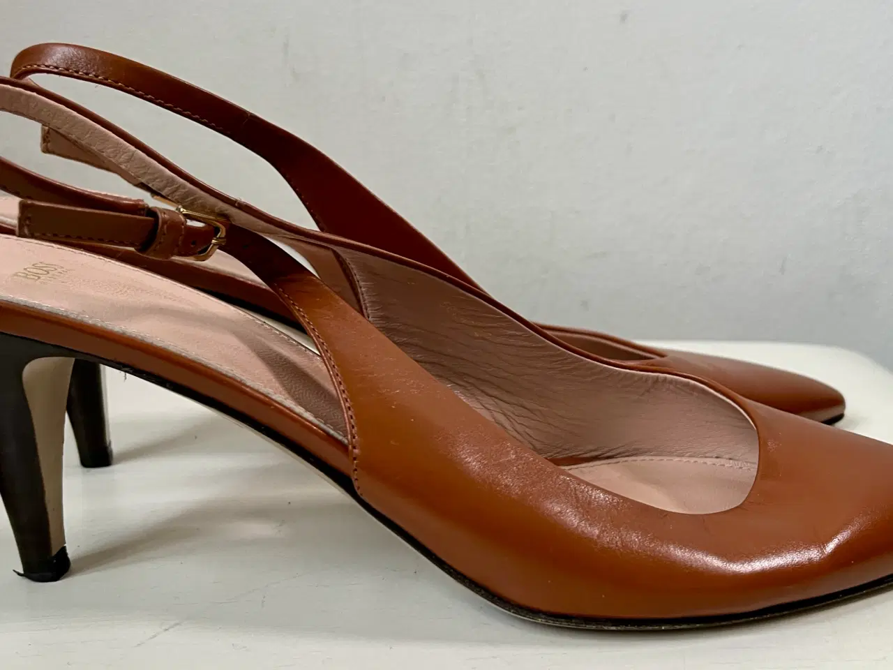 Billede 4 - Hugo Boss, stiletter/slingbacks, str 39,5
