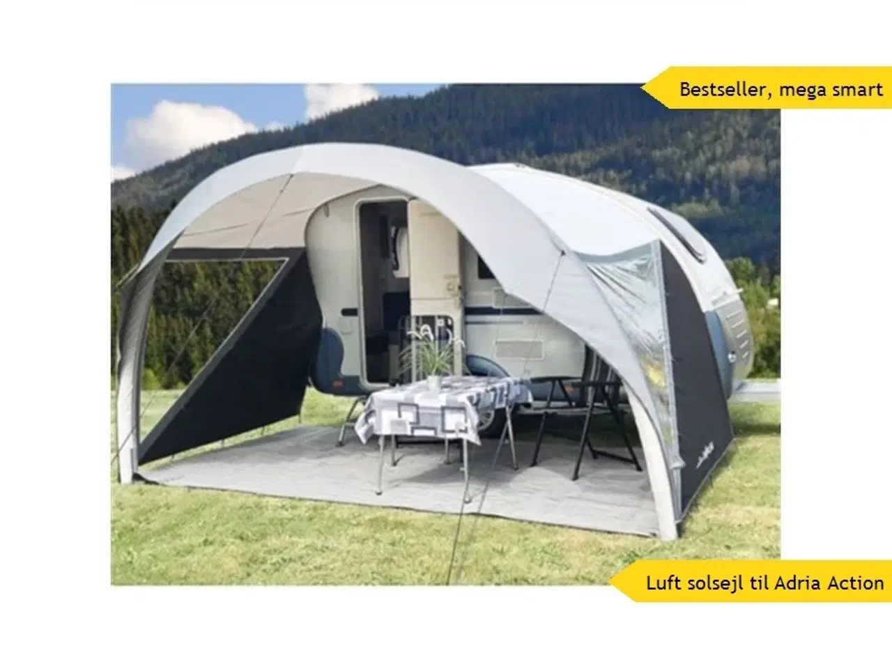 Billede 1 - WALKER Sunflexx 391  Luft solsejl til Adria action 391  6729.00 kr