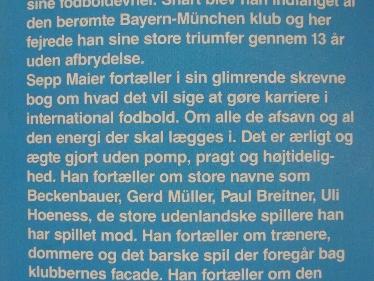 Billede 2 - på mål - en professionel om sit liv, af sepp maier
