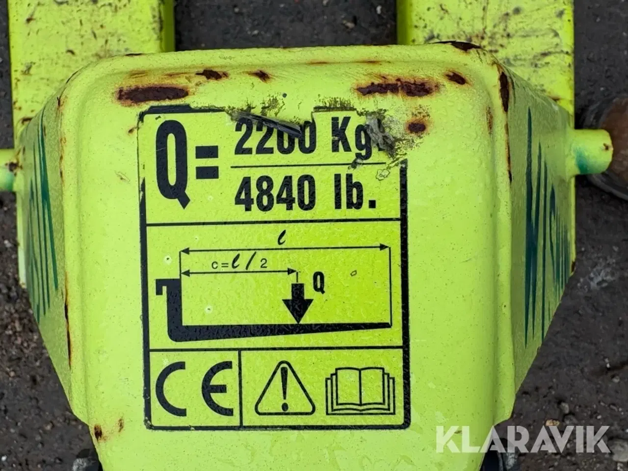 Billede 5 - Palleløfter 2200kg