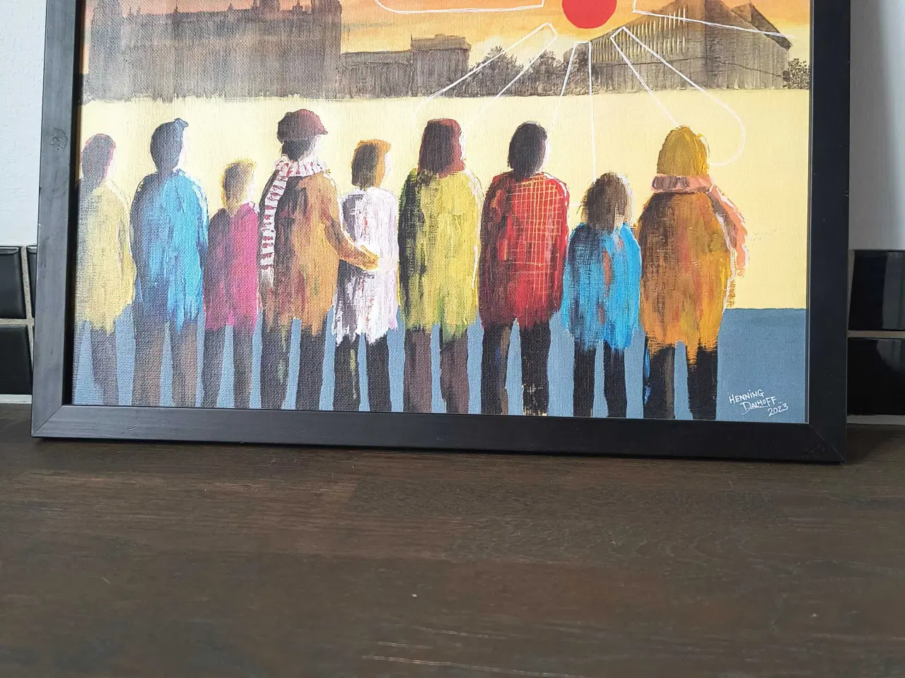 Billede 4 - Henning Dalhoff maleri