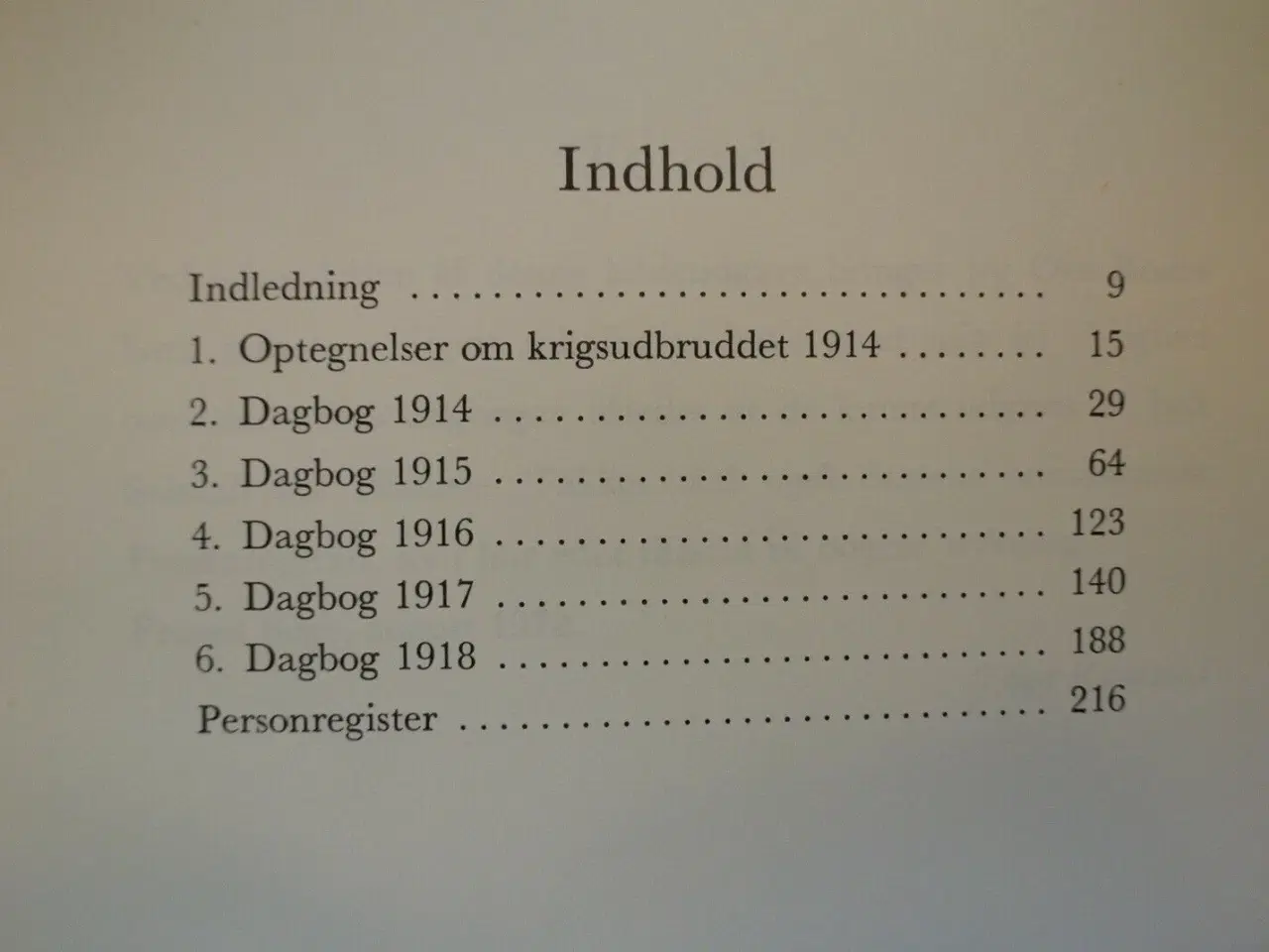 Billede 2 - ove rodes dagbøger 1914-1918, ved tage kaarsted, e