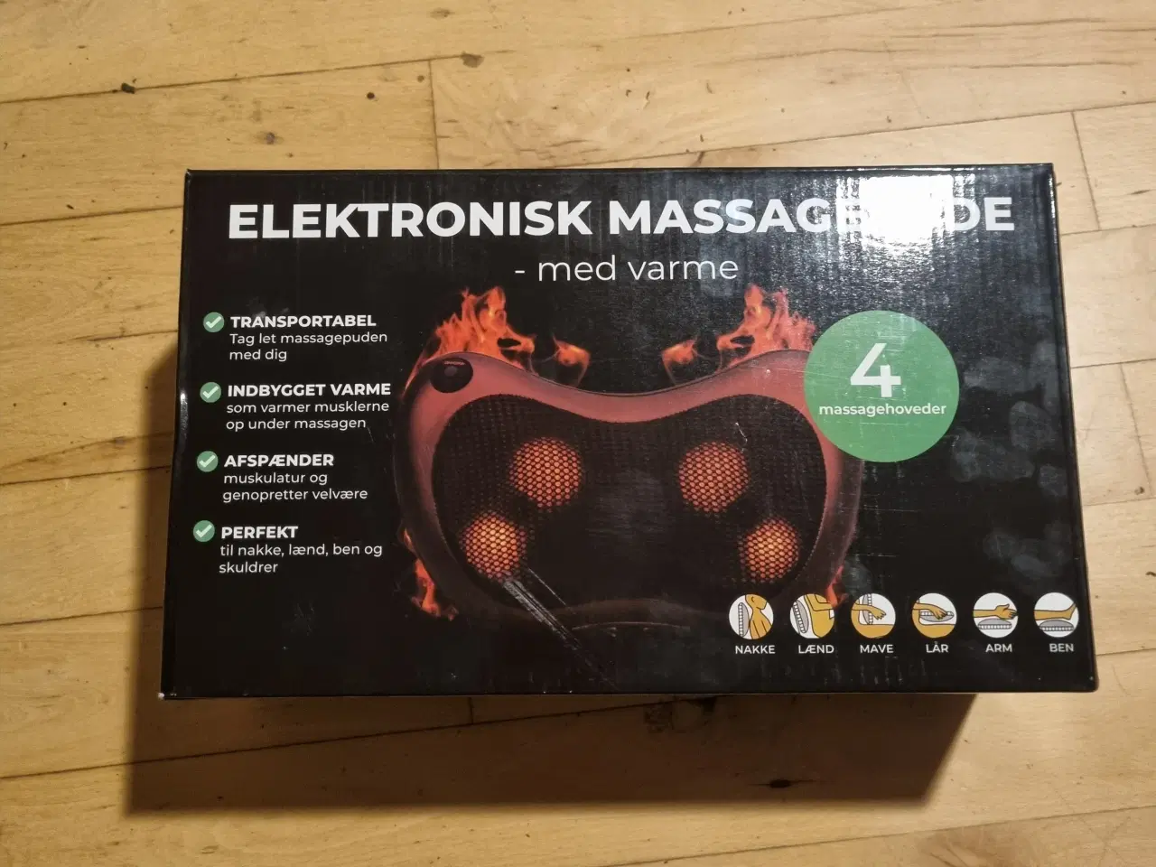 Billede 3 - Elektronisk massagepude med varme