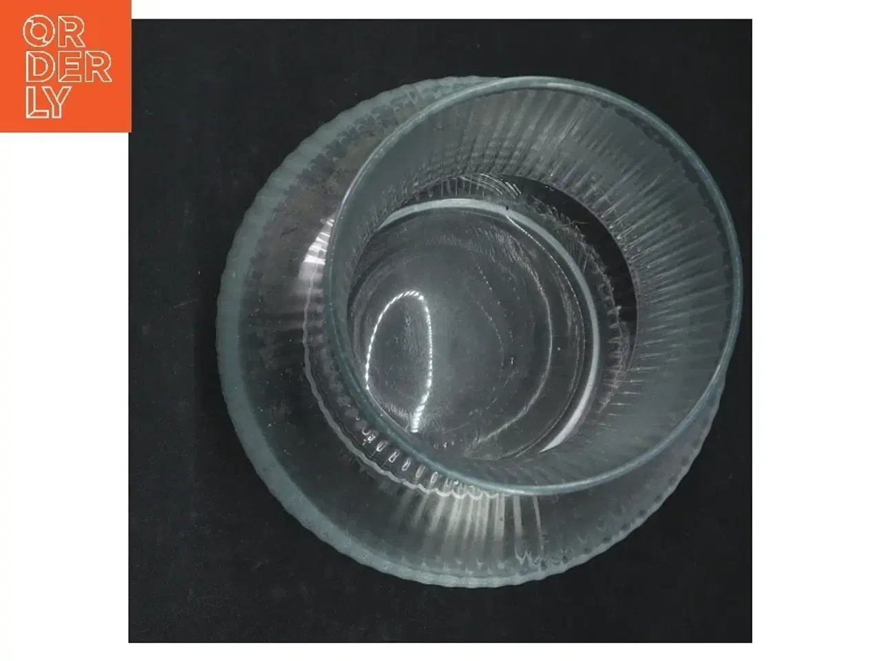 Billede 2 - Glasvase (str. H. 17 cm)