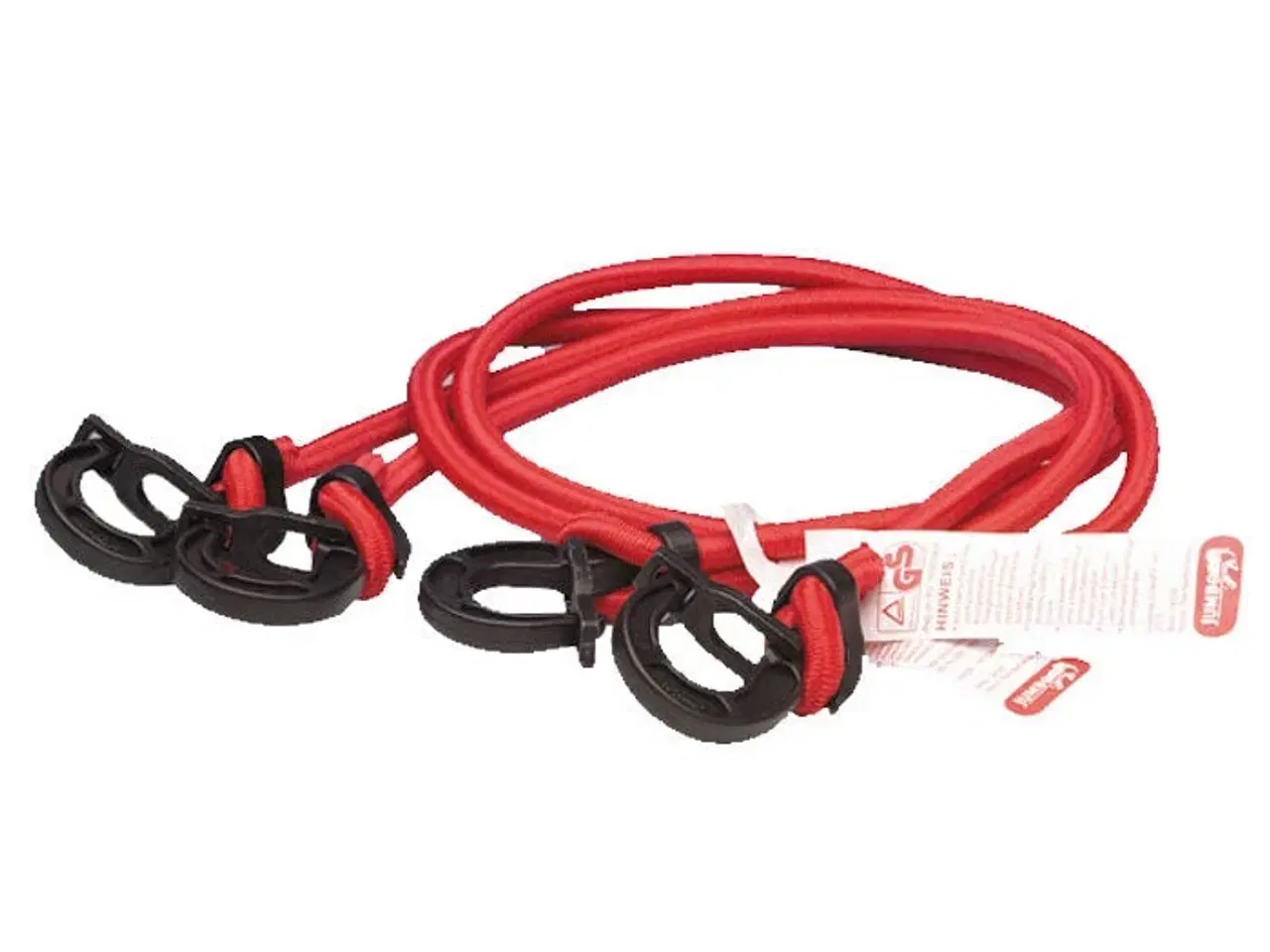 Billede 1 - Bagagestrop 100cm rød 2 stk.