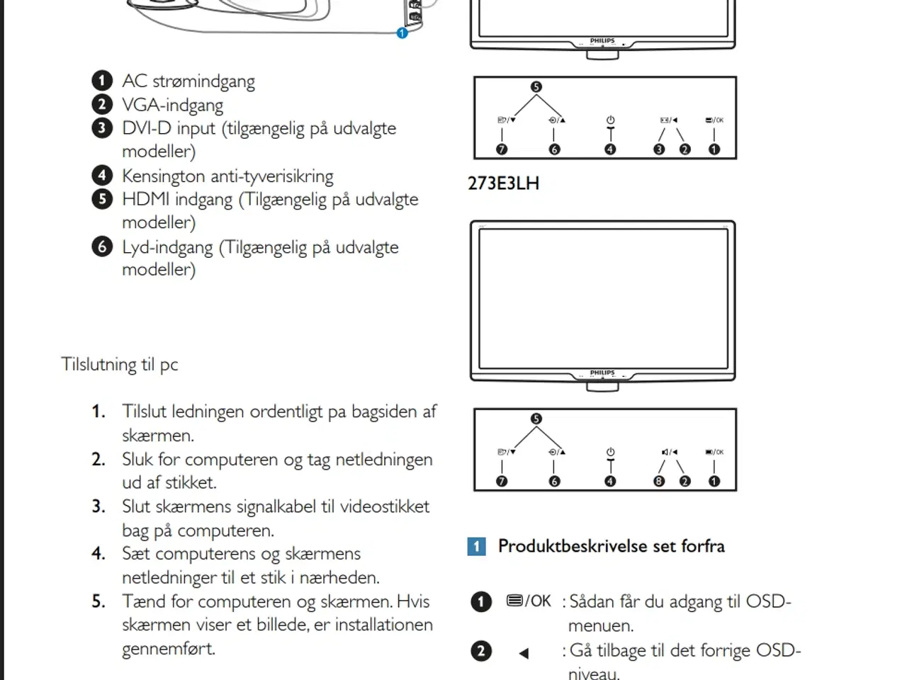 Billede 2 - 27" Computer Monitor Philips