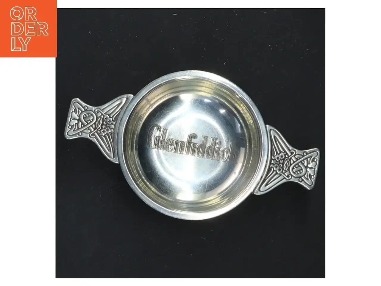 Billede 2 - Whiskey metal drikkeskål med Glenfiddich indgravering logo (str. 12x4 cm) fra Glenfiddich