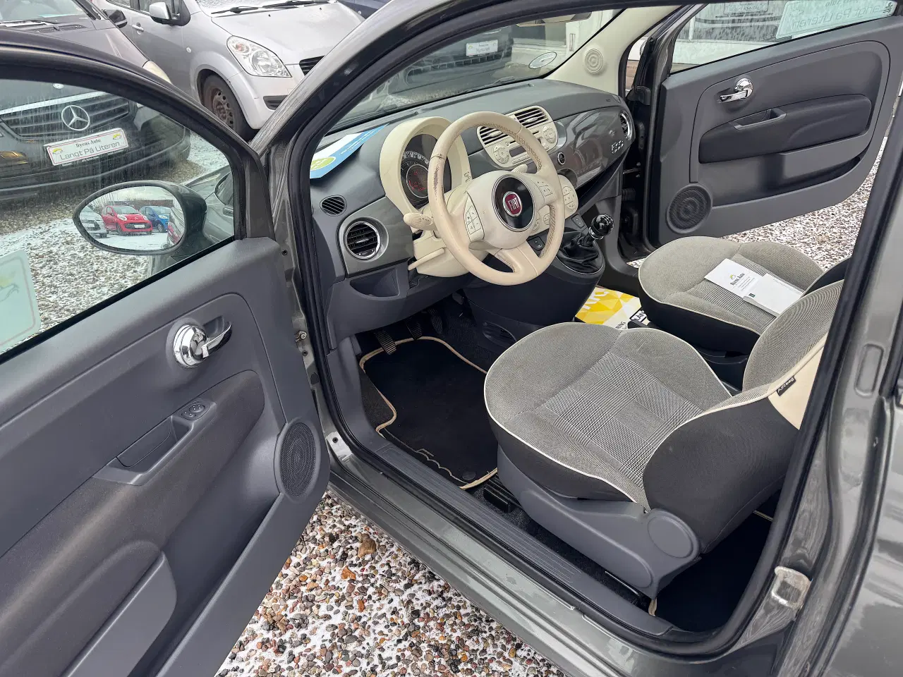 Billede 10 - Fiat 500 Nysyn Økonomisk køre langet 27 K/L