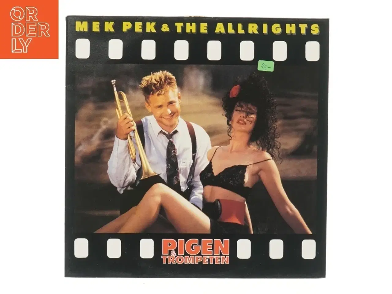 Billede 1 - Mek Pek & The Allrights - Pigen & Trompeten LP