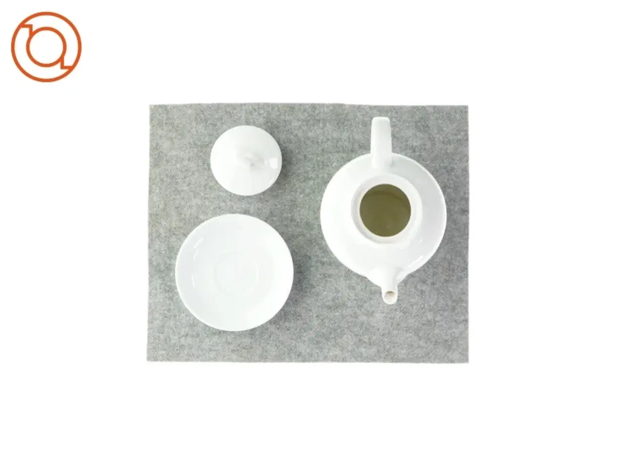 Billede 3 - Tekande med underkop fra Eschenbach (str. HØ: 14x16 cm)