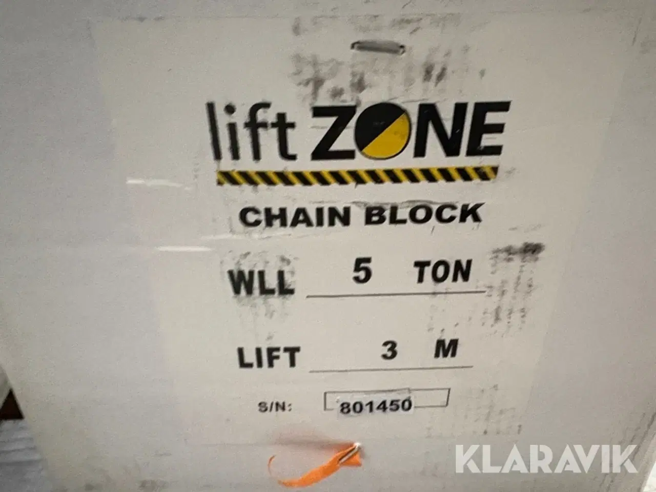 Billede 4 - Løftetaljer Liftzone 5 tons - 3 styks