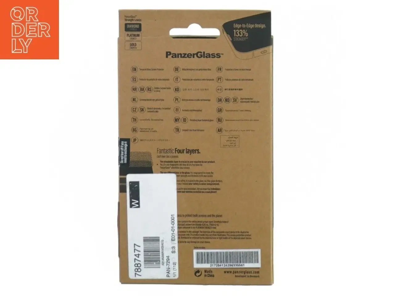 Billede 2 - PanzerGlass skærmbeskyttelse til Samsung Galaxy s22+  (str. 20 x 11 cm)