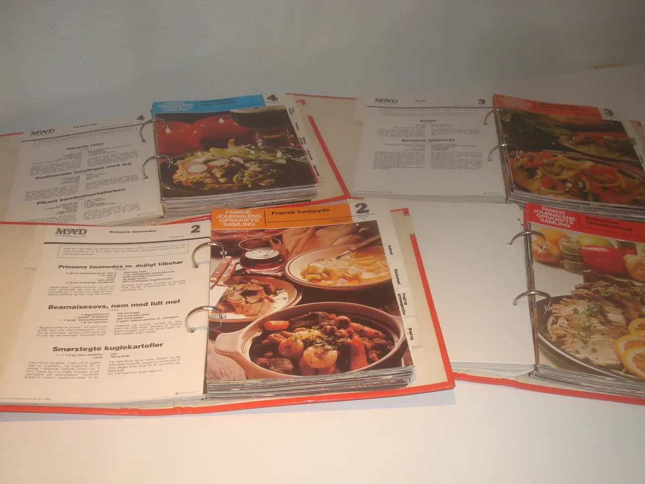 Billede 3 - FAMILIE JOURNALENS RETRO OPSKRIFTSBØGER 1-4 incl, 
