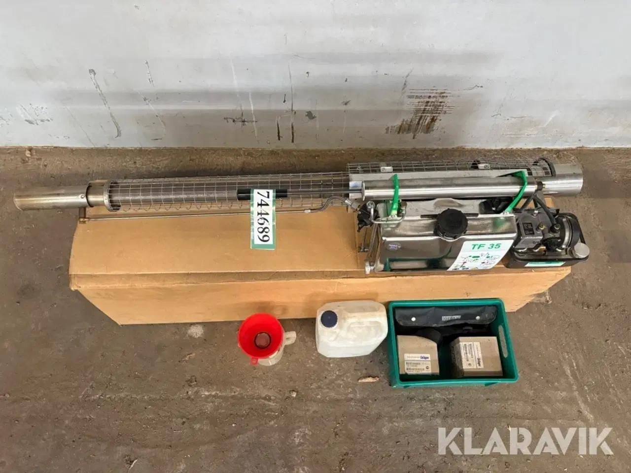 Billede 5 - Gaskanon til kornlejre Igeba TF 35