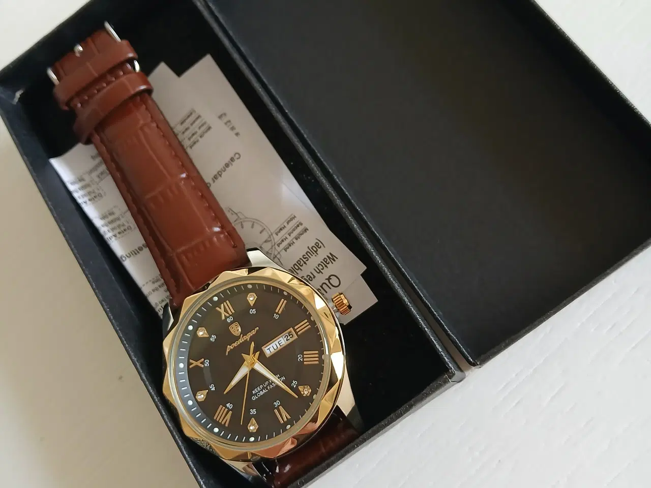 Billede 4 - Poedagar casual mode kvarts armbånds ur (U29)