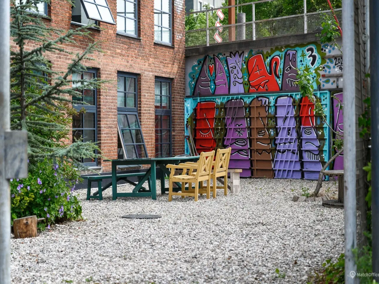 Billede 6 - Moderne kontor i industriel tidslomme