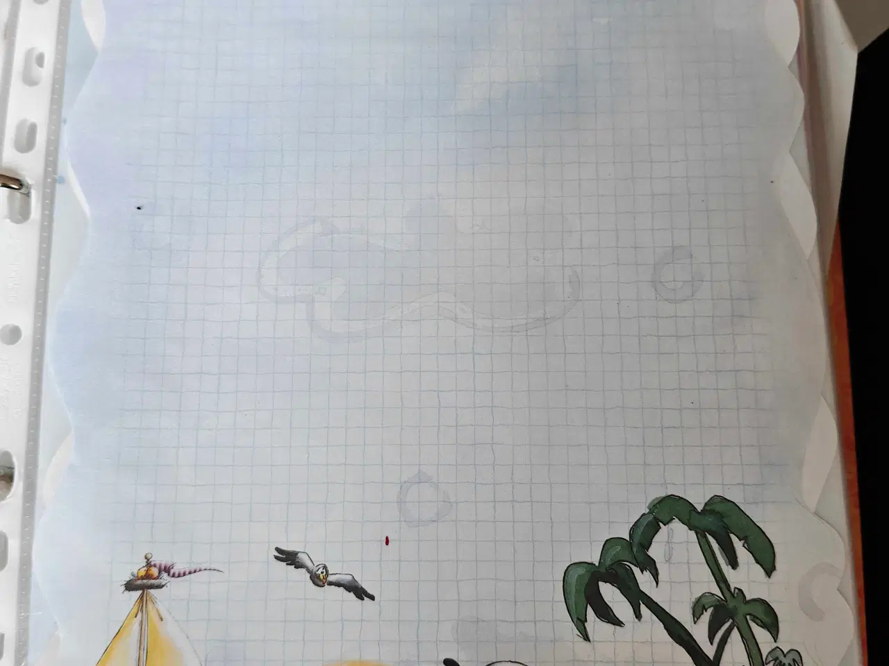 Billede 15 - Diddlepapir i mappe 