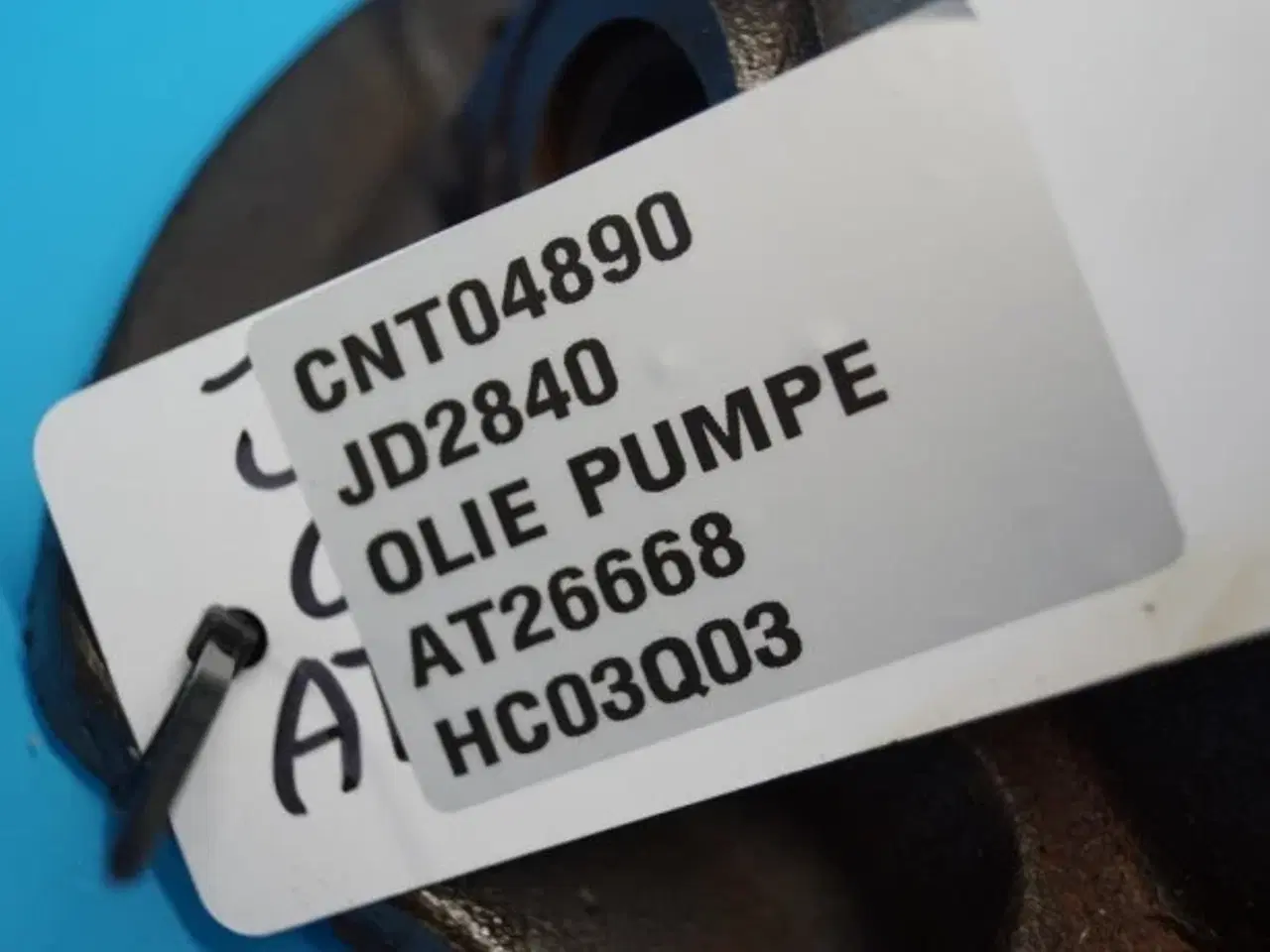 Billede 4 - John Deere 2840 Oliepumpe AT26668