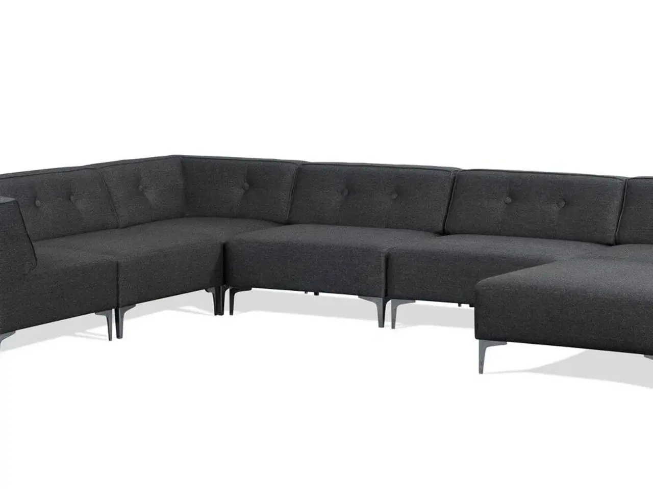 Billede 3 - Ny 2 personers modulsofa i koksgrå. Designet af Morten Voss. (læs beskrivelse)