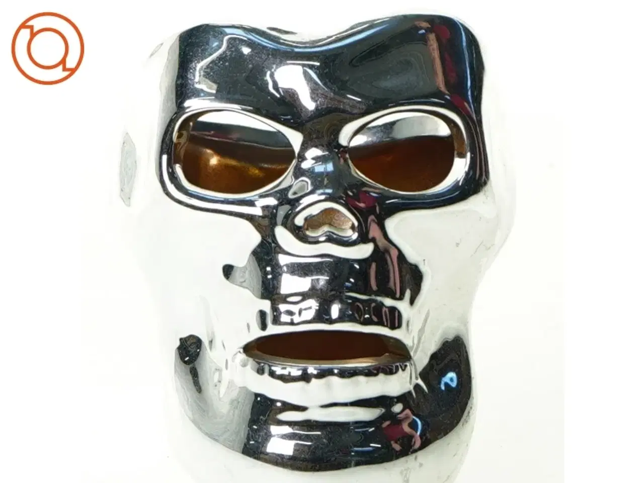 Billede 1 - Kranie til fyrfadslys (str. 9 x 7 cm)