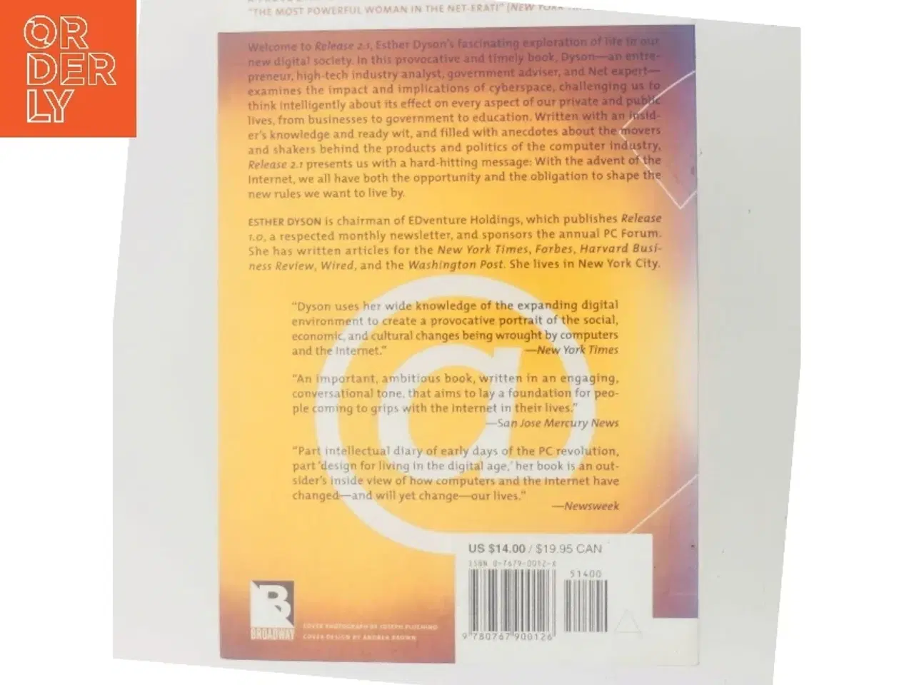 Billede 3 - Release 2.1 : a design for living in the digital age af Esther Dyson (1951-) (Bog)