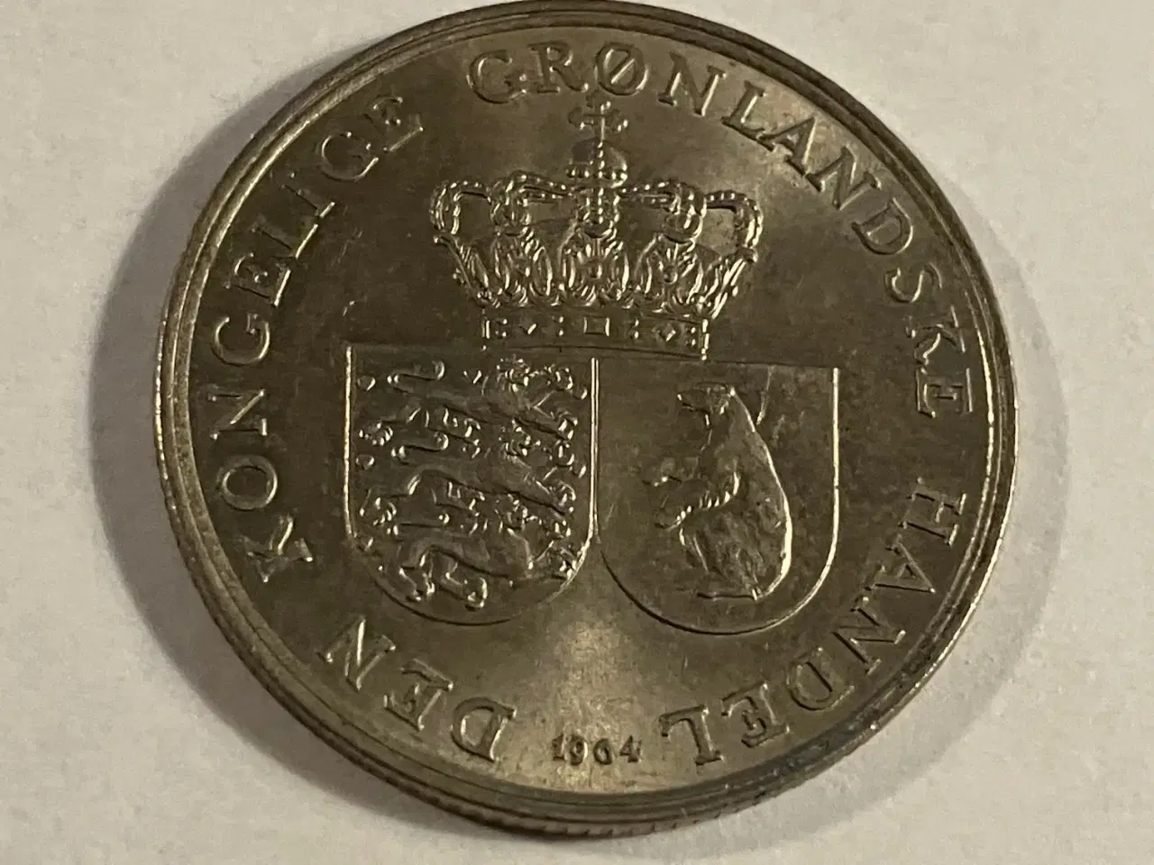 Billede 2 - 1 Krone 1964 Grønland