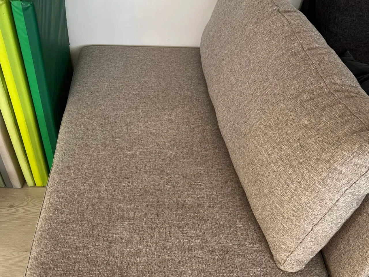 Billede 1 - Sovesofa OLSTRUP 1.5-pers. gråt stof