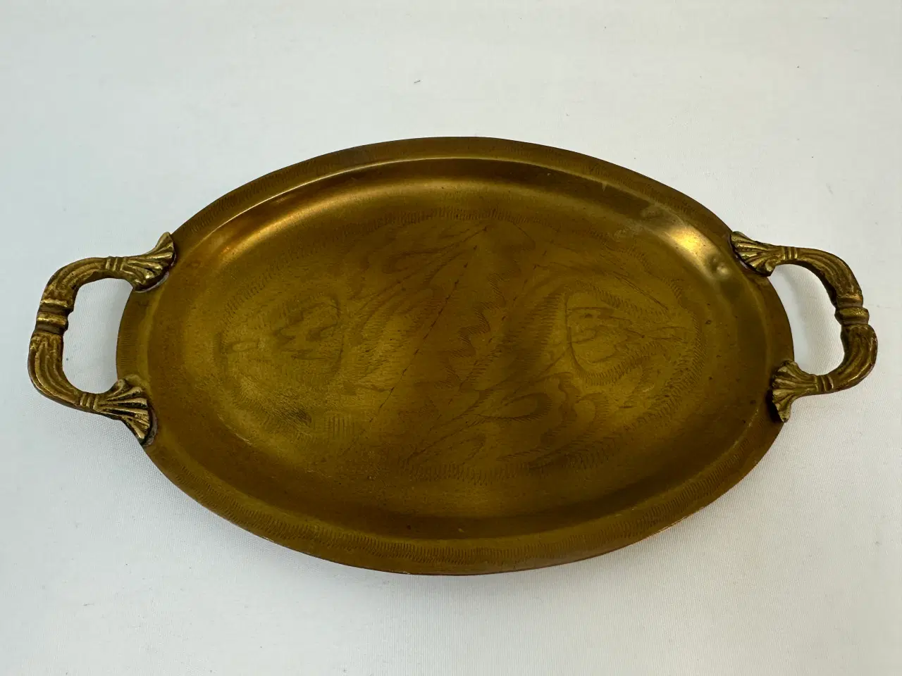 Billede 5 - Lille messing fad / bakke (vintage)