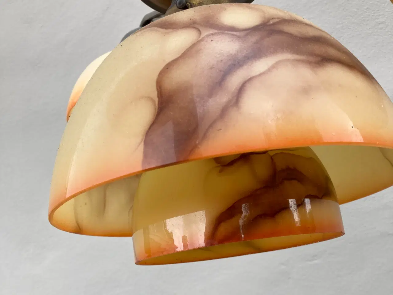 Billede 9 - Flot 1920-30’er Art Deco Stor 3 armet lysekrone Ar