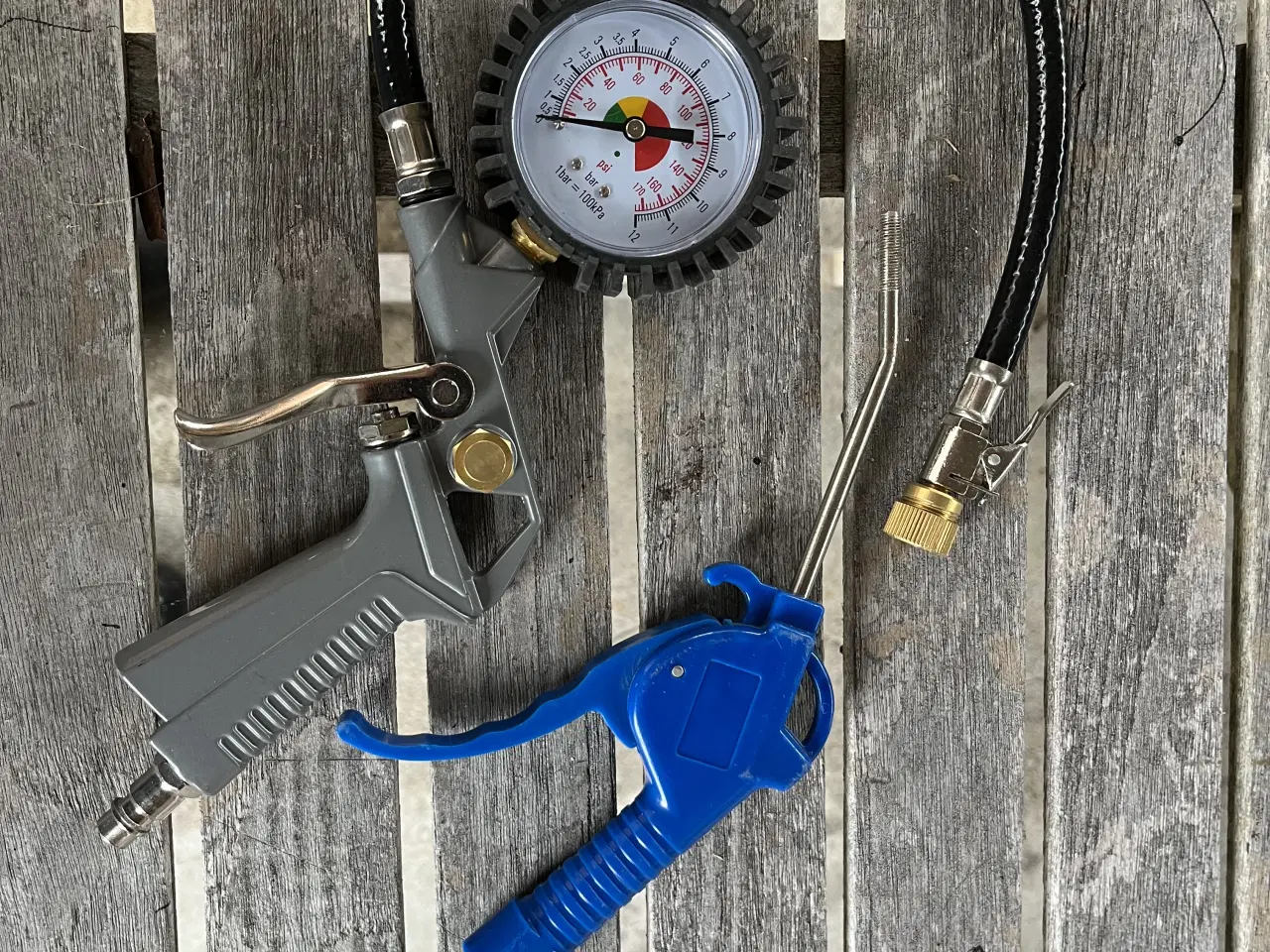 Billede 5 - Kompressor Pumpe/manometre  Pistol,Malersprøjte