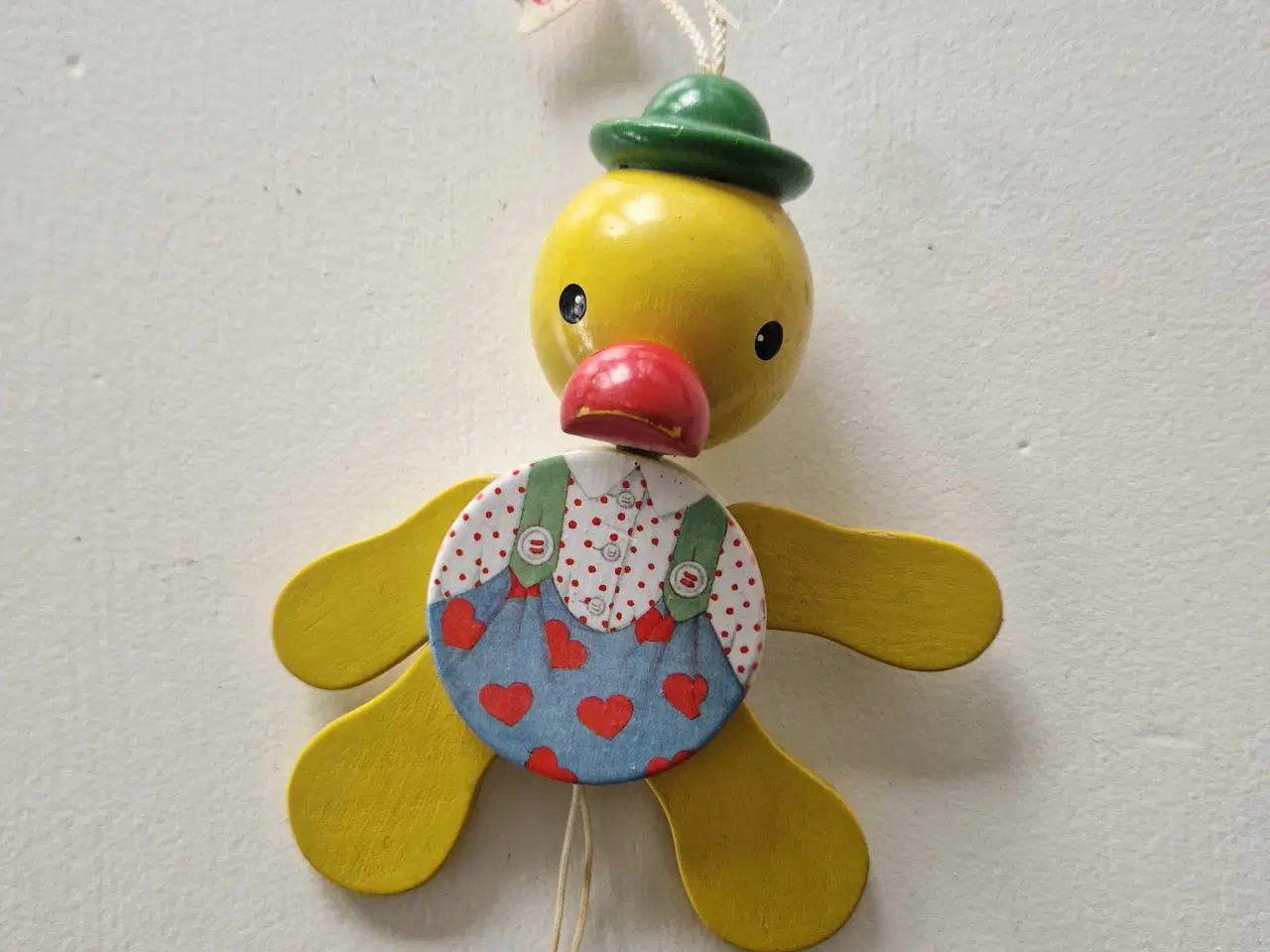 Billede 1 - TRÆ Sprællemand/and. Italiensk desigN . Sydtyron.