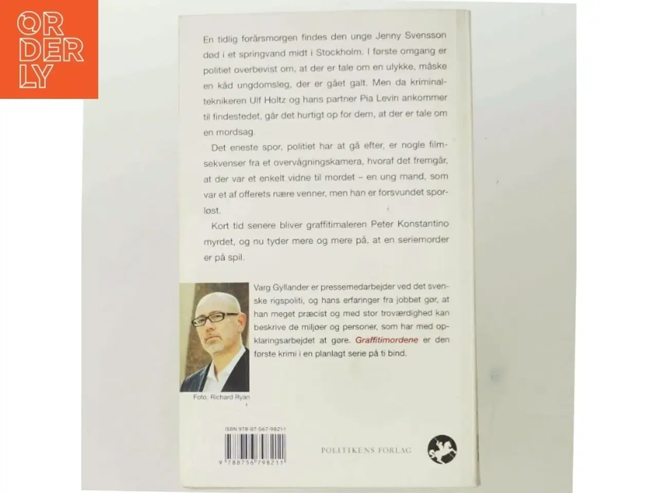 Billede 3 - Graffitimordene af Varg Gyllander (Bog)
