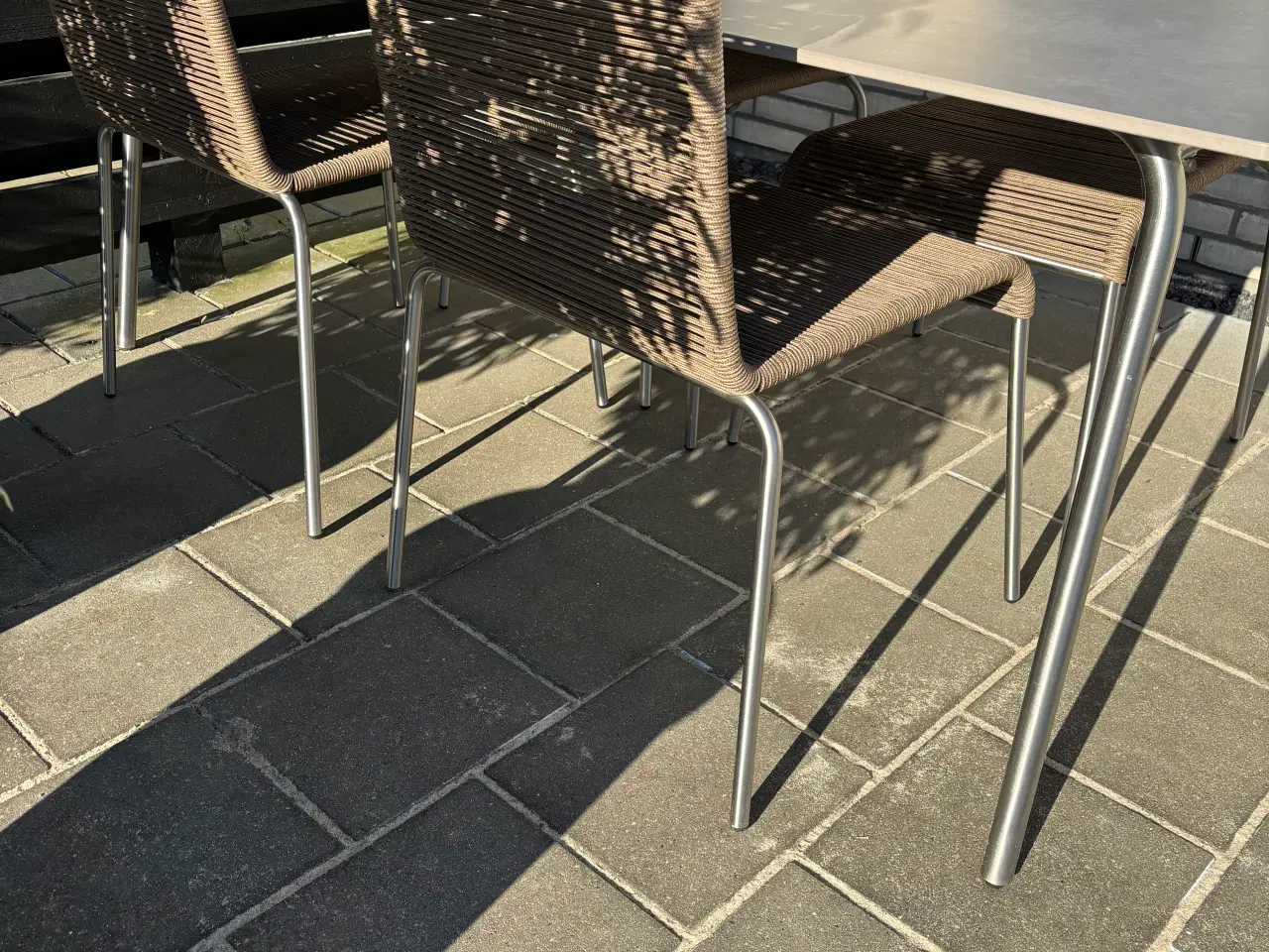 Billede 4 - FDB havebord m. 6 stole