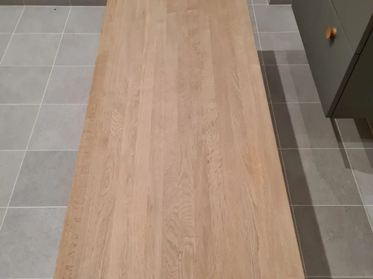 Billede 1 - Sofabord i massiv egetræ