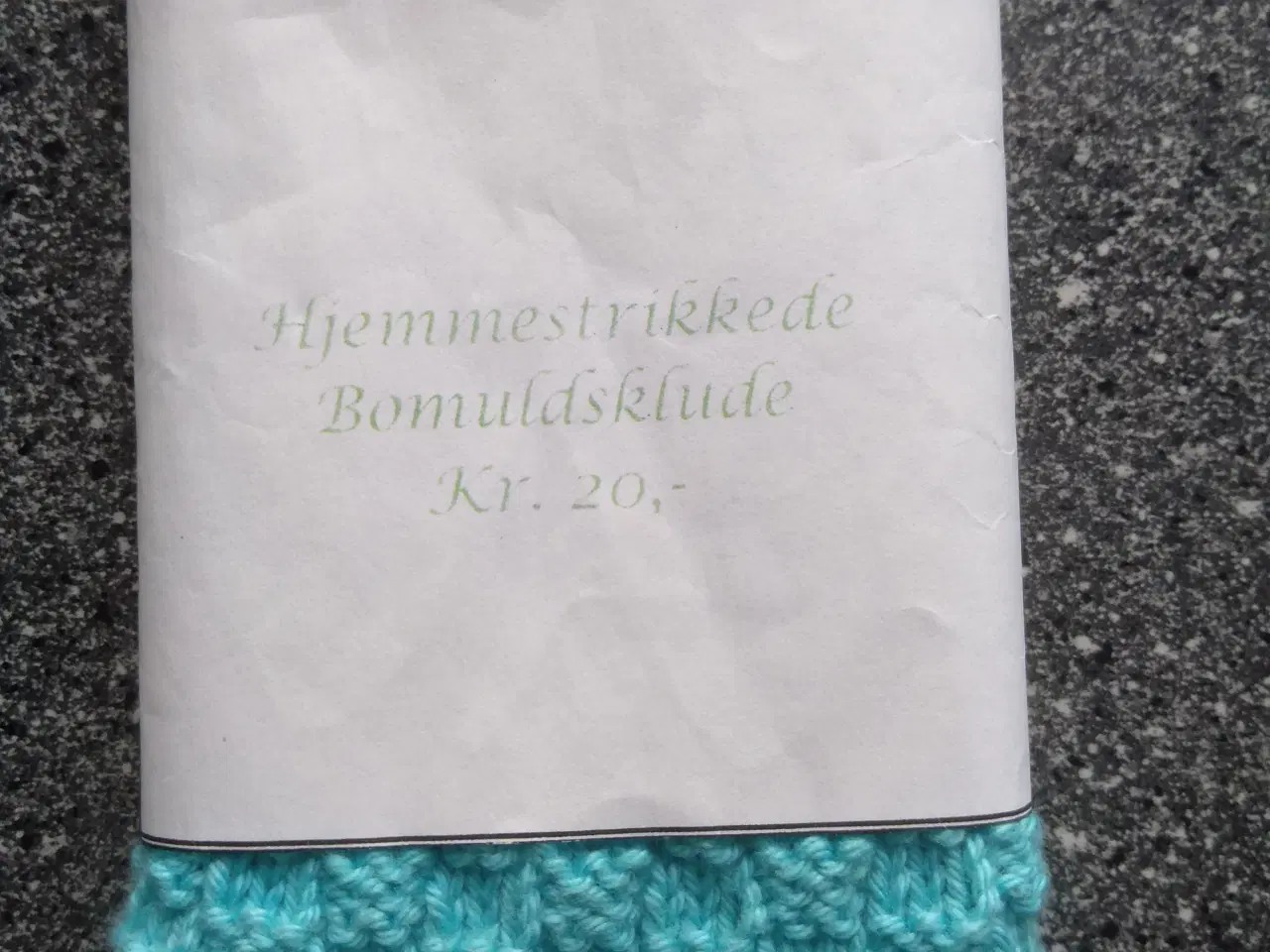 Billede 6 - Hjemmestrikkede karklude / vaskeklude