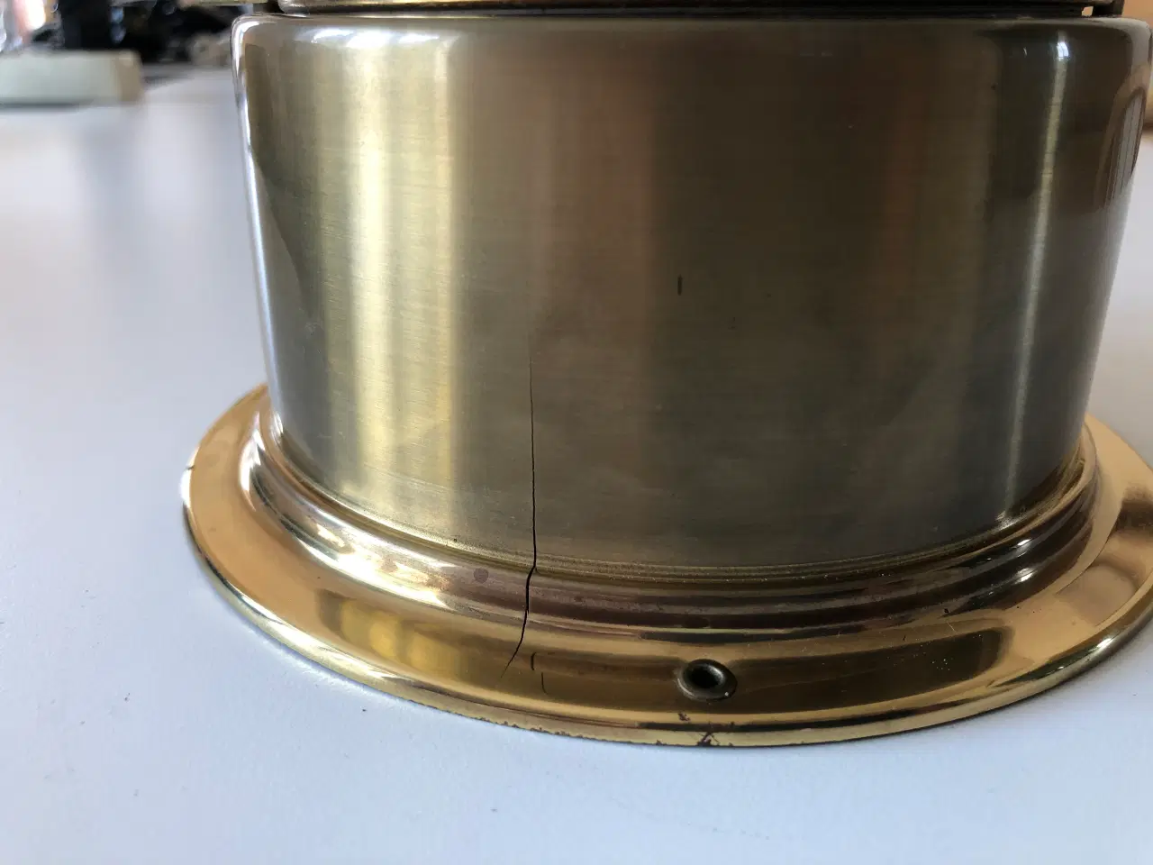 Billede 7 - Skibsbarometer i messing