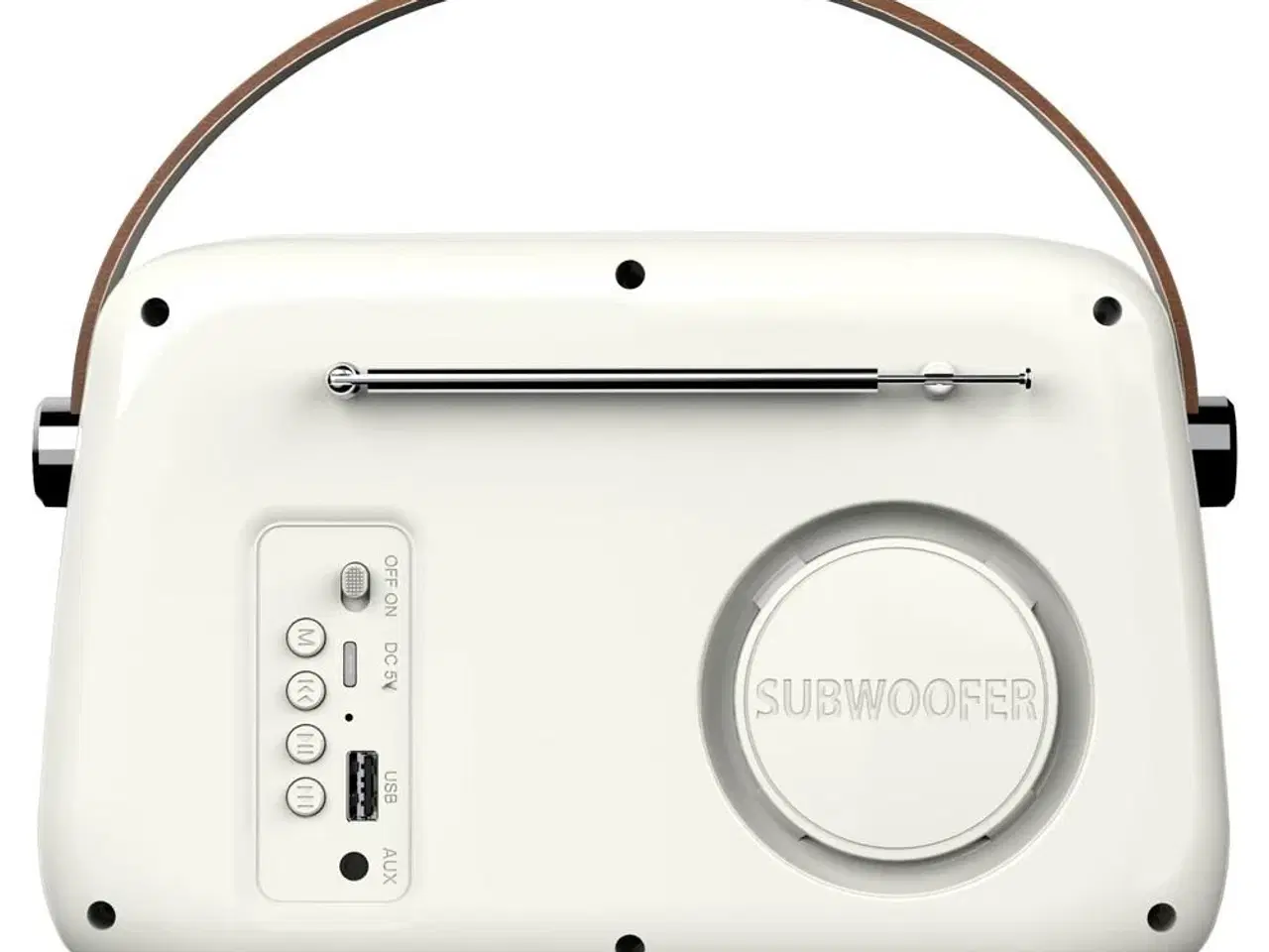 Billede 5 - Radio med Bluetooth - Savio RS-02, hvid
